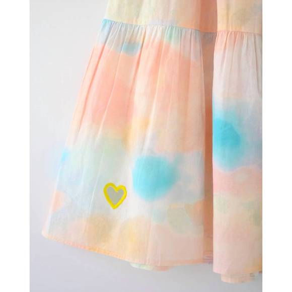 NEW KERRI ROSENTHAL gabrielle maxi skirt printed in blustery day print - Picture 3 of 4